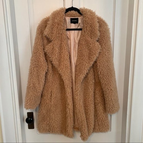 Cotton Candy Jackets & Blazers - Cotton Candy LA teddy bear coat size large GUC